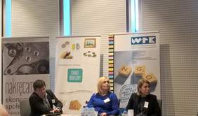 Pokaż zdjęcie: Wystąpienia prelegentów podczas Forum Przedsiębiorczości Społecznej