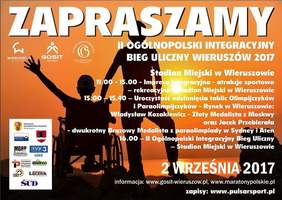 Pokaż zdjęcie: Zaproszenie na II Ogólnopolski Integracyjny Bieg Uliczny