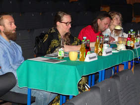 Jury IV edycji festiwalu MocArt podczas obrad