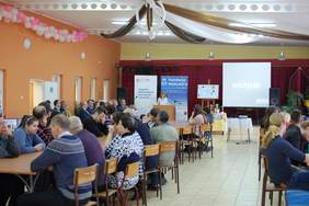 Pokaż zdjęcie: Uczestnicy III Integracyjnego Festiwalu Nauki w Mielnicy Dużej