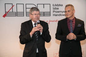 Pokaż zdjęcie: wystąpienie Władysława Skwarki Dyrektora Oddziału Łódzkiego PFRON