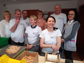 Pokaż zdjęcie: Wizyta dyrektor Marty Mordarskiej w Społdzielni EkoAkcja