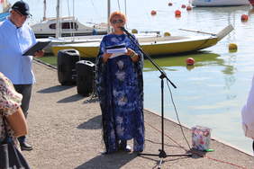 Pokaż zdjęcie: Powitanie uczestników uroczystości