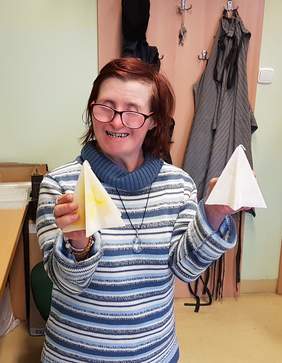 Pokaż zdjęcie: Pani Cecylia – podopieczna Fundacji L`Arche 