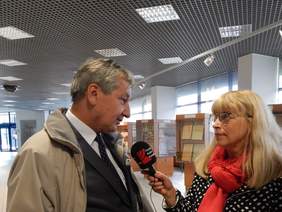 Pokaż zdjęcie: Wywiad Dyrektora Oddziału Śląskiego PFRON Jana Wrońskiego dla Polskiego Radia Katowice