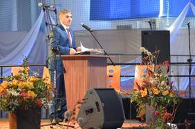 Pokaż zdjęcie: Marcin Radzięta, dyrektor Szpitala Powiatowego im. Miłosierdzia Bożego w Limanowej(fot. Powiat Limanowski)