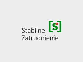 Logotyp z napisem Stabilne Zatrudnienie