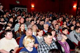 Widownia zgromadzona na eliminacjach regionalnych Albertiana 2018