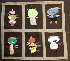 Pokaż zdjęcie: „Przyjaciele z dzieciństwa” Autor:  Justyna Bielecka