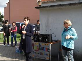 Pokaż zdjęcie: Wystąpienie Anny Skupień, dyrektor Oddziału Wielkopolskiego PFRON