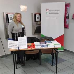 Pokaż zdjęcie: Stoisko Oddziału Zachodniopomorskiego PFRON