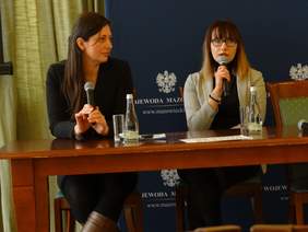 Pokaż zdjęcie: Magdalena Jabłońska i Elżbieta Chałupka