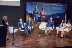 Pokaż zdjęcie: Debata dotycząca  zagadnień medycznych