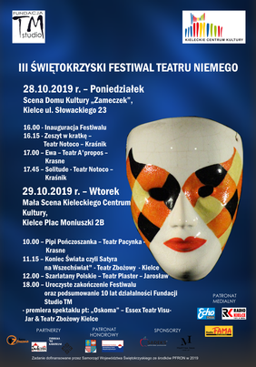 Pokaż zdjęcie: Plakat reklamujący festiwal