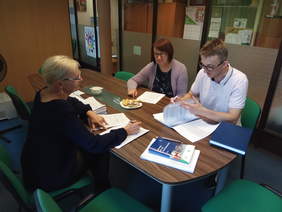 Pokaż zdjęcie: Przedstawiciele Gminy Ogrodzieniec