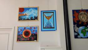 Pokaż zdjęcie: Obrazy z wystawy