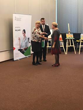 Lubuska Gala XVI edycji Konkursu Plastycznego "Sztuka Osób Niepełnopsrawnych"