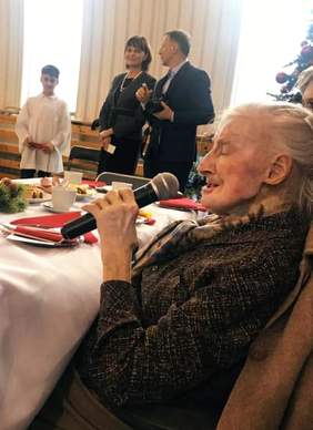 Pokaż zdjęcie: Gość honorowy - dr Wanda Półtawska 