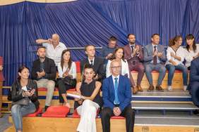 Pokaż zdjęcie: Uroczystość otwarcia kompleksu boisk wielofunkcyjnych w Trzciance z udziałem przedstawicieli Oddziału Wielkopolskiego PFRON