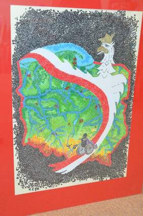 Pokaż zdjęcie: I miejsce w kategorii "Malarstwo i witraż"