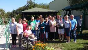 Pokaż zdjęcie: Uczestnicy Warsztatu w Quedlinburgu oraz WTZ Wszechnica Konecka w Końskich