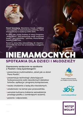 Pokaż zdjęcie: Plakat INIEMAMOCNYCH