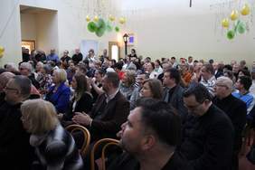 Pokaż zdjęcie: Uczestnicy jubileuszu w Konarach