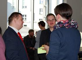 Pokaż zdjęcie: Uczestnicy konferencji „Perspektywy samodzielności osób z Zespołem Downa”