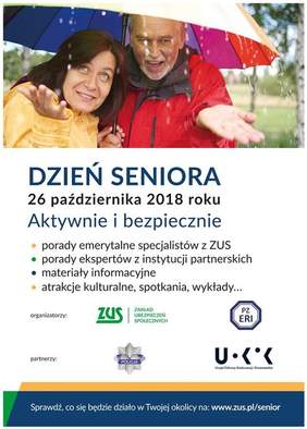 Pokaż zdjęcie: Plakat promujący Dzień Seniora w Wielkopolsce