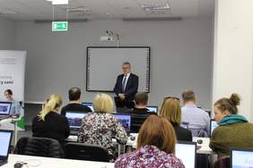 Pokaż zdjęcie: Jerzy Dębski Dyrektor Oddziału Lubelskiego PFRON