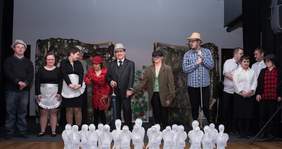 Pokaż zdjęcie: Występ podopiecznych Stowarzyszenia "Promyk" (fot. Olga Głuc)