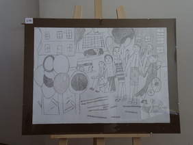 Rysunek i grafika, jedna ze zwycięskich prac