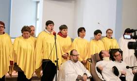 Pokaż zdjęcie: Uczestnicy „Anielskiego Śpiewogrania"