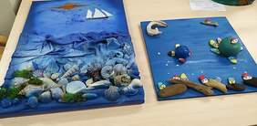 Pokaż zdjęcie: Prace nadesłane na etap wojewódzki XVII edycji Ogólnopolskiego Konkursu Plastycznego „Sztuka Osób Niepełnosprawnych”