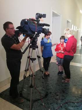 Pokaż zdjęcie: Wywiad dla TVP3 Kraków z Agnieszką Kociołek 