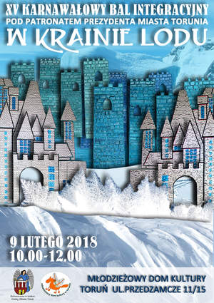 Plakat reklamujący XV Bal Integracyjny
