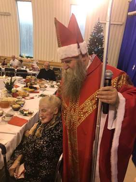 Pokaż zdjęcie: Spotkanie Wigilijne z udziałem dr Wandy Półtawskiej 