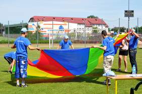 Sportowe zmagania uczestników