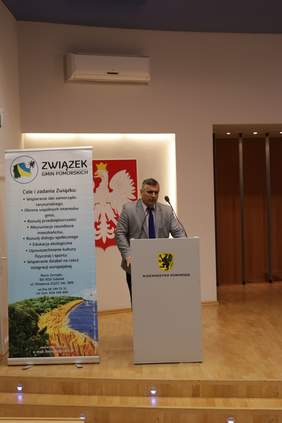 Pokaż zdjęcie: Dyrektor Oddziału Pomorskiego PFRON Dariusz Majorek.