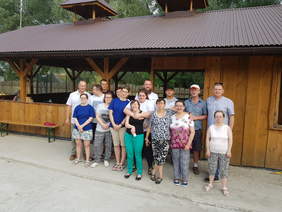 Pokaż zdjęcie: Uczestnicy spotkania w Radawie w ramach "Zajęć klubowych w WTZ"