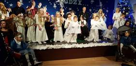 Pokaż zdjęcie: Jasełka „Bóg się rodzi” w wykonaniu podopiecznych PSONI w Wolbromiu