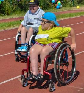 Pokaż zdjęcie: XVII Powiatowe Igrzyska Dzieci i Młodzieży Niepełnosprawnej w Szamotułach