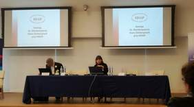 Pokaż zdjęcie: Prelekcja prof. dr hab. Janiny Filek