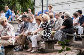 Widownia podczas koncertu charytatywnego