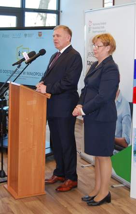 Pokaż zdjęcie: Otwarcie Konferencji "O Dostępności w Małopolsce"