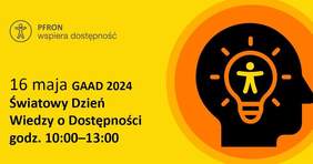 Pokaż zdjęcie: Światowy Dzień Wiedzy o Dostępności