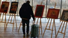 Pokaż zdjęcie: Uroczystość otwarcia wystawy „Gdy w sercu kwitnie muzyka" w Centrum Handlowym Avenida w Poznaniu