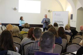 Pokaż zdjęcie: Powitanie uczestników