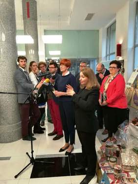 Wystawa w Ministerstwie Rodziny Pracy i Polityki Społecznej z udziałem prac z woj. lubuskiego