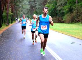 Uczestnicy Mistrzostw na trasie